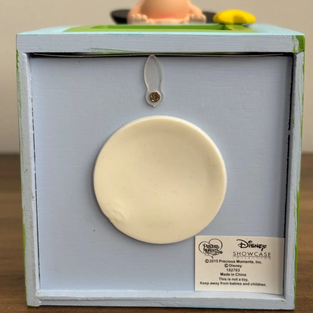 DISNEY BABY Mickey Mouse PRECIOUS MOMENTS Photo Cube Piggy Bank 152703 Showcase